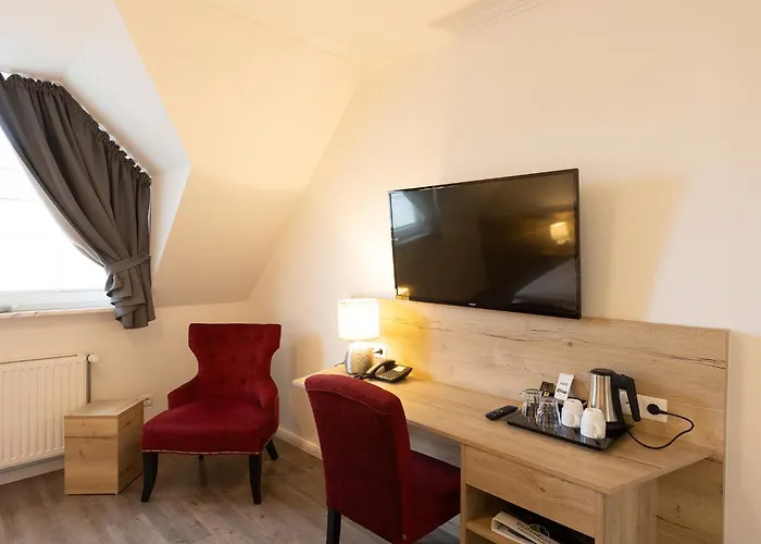 酒店 Cuxlandhotel Doppelzimmer 115 多鲁姆纽菲尔德